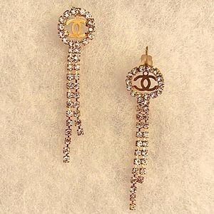 Gold Fashion Earrings